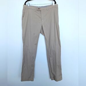 Brax Evans Flat Front Chino Khakis 5 Pocket Men's Pants Classic sz 40x34